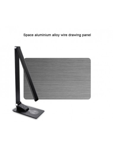 FLEXO 7W NEGRO CARGADOR INALAMBRICO