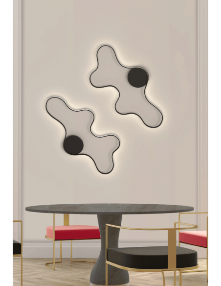 CLARA MB 49W PLAFON LED NEGRO