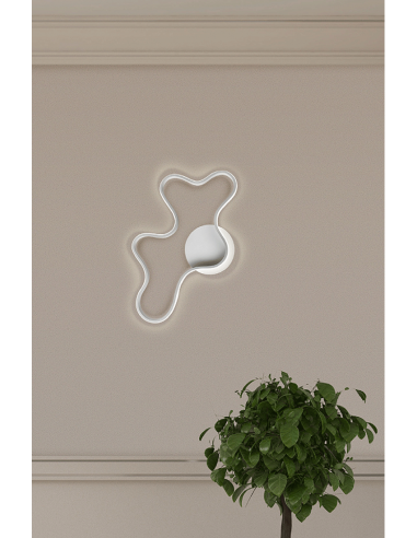 CLARA MB 49W PLAFON LED NEGRO