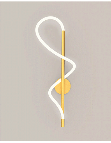 NOEMI APLIQUE DIMABLE 28W ORO MATE