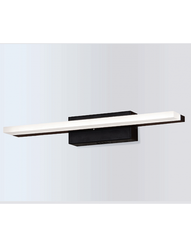 LINEAR APLIQUE 10W NEGRA 40CM