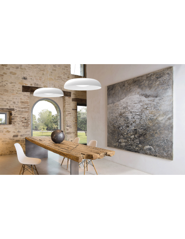 ALOHA COLGANTE  36W BLANCO 60CM