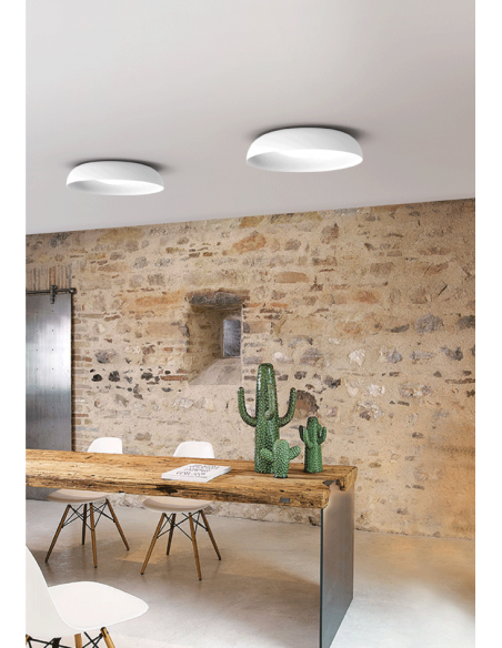 ALOHA PLAFON 24W BLANCO 45CM