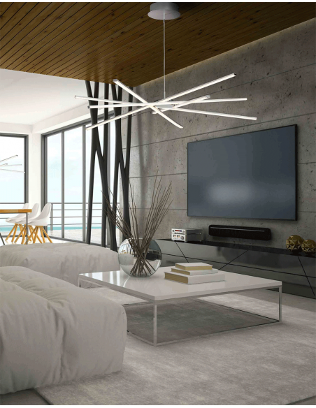 AIRE LED * LAMPARA GRANDE...