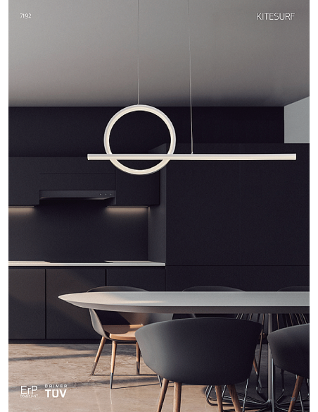 KITESURF LÁMPARA LED NEGRO 2