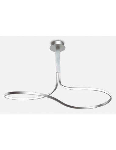 NUR LÁMPARA DISEÑO LED 40W PLATA...