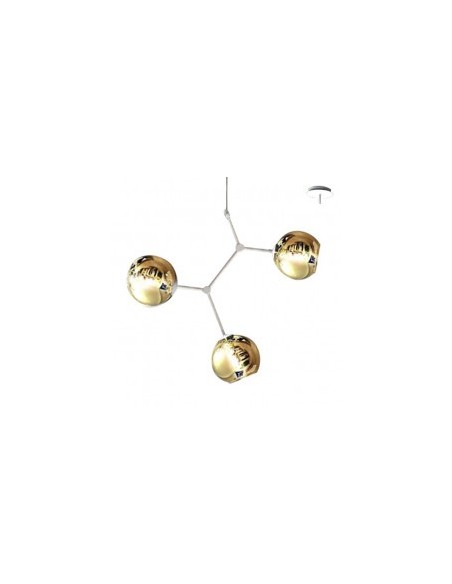 SARA LAMPARA 3 LUCES E14... 2