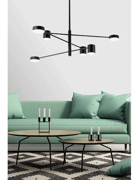 EMMA LAMPARA DISEÑO 6 LUCES...