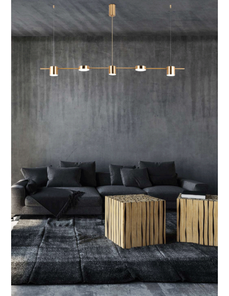 EMMA LAMPARA LINEAL 4 LUCES...