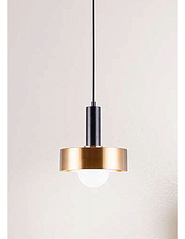 CAMILLA PLAFON COLGANTE 3 LUCES COBRE