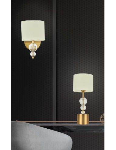 GIOCONDA APLIQUE 1 LUZ MEDALLA