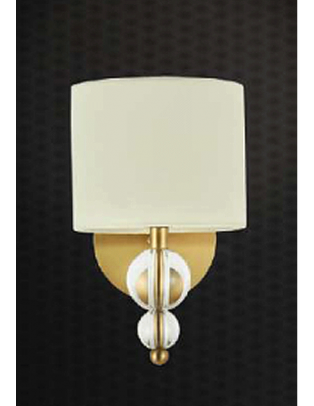 GIOCONDA APLIQUE 1 LUZ MEDALLA