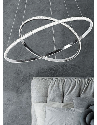 LUX LAMPARA DISEÑO 60W MEDALLA Y...