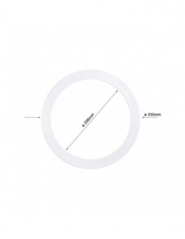 ARO BL  SUPLETERIO CUBRE HUECO 25 5