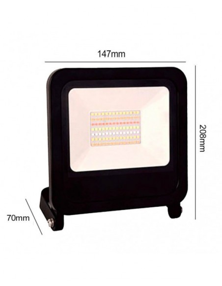 PROYECTOR LED 30W SMART Wifi RGB CCT - REGUL 