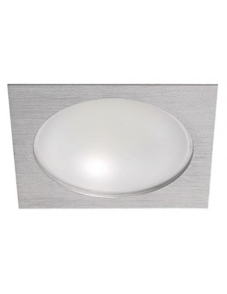 DOWNLIGHT 18W CUADRADO ALUMINIO 6000K DIRECTO
