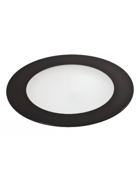 DOWNLIGHT 18W REDONDO NEGRO DIRECTO 3000K