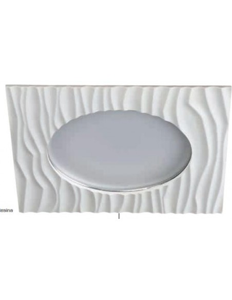 DOWNLIGHT 25W DIM CUAD  RESINA 6000K DIRECTO