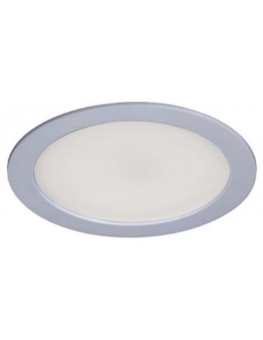 DOWNLIGHT 25W DIM POLICARBONATO PLATA 4000K 