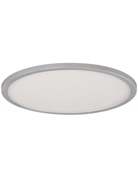 DOWNLIGHT 23CM AJUST  20W 6000K PLATA