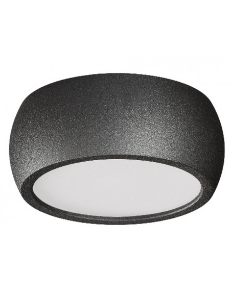 EQUIPO REDONDO SUPERFICIE 7W GRAFITO C3000
