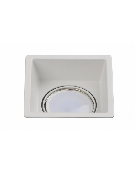 EMPOTRABLE HUNDIDO CUADRADO BLANCO