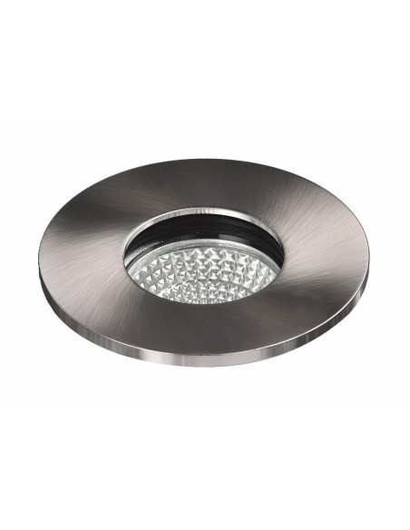 EMPOTRABLE REDONDO ALUMINIO RAYADO BAÑO IP54