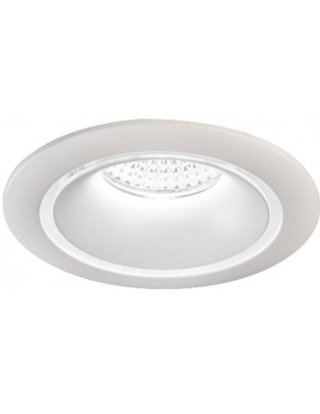 EMPOTRABLE BLANCO LUZ LATERAL MISMO COLOR