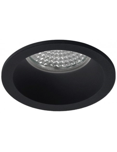 EMPOTRABLE ALUMINIO CONICO NEGRO