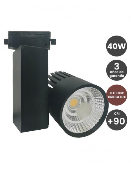 FOCO LED 40W NG  CARRIL MONOF  3000K