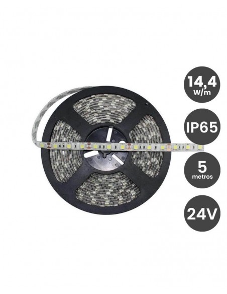 TIRA LED14 4/M  5M 24V IP65 6000K