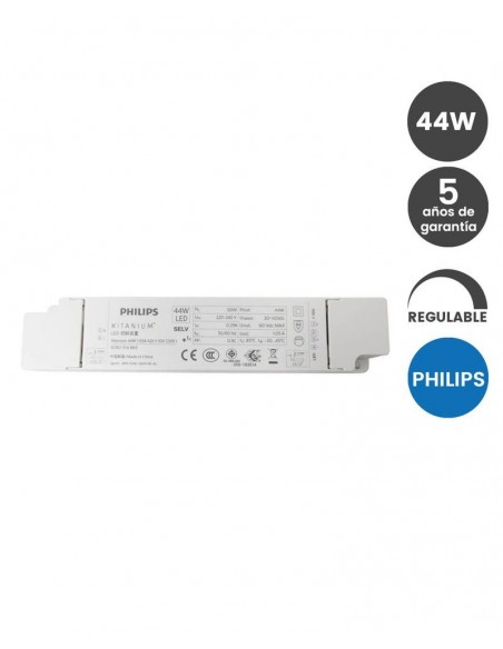 DRIVER DIMABLE XITANIUM PHILIPS GASTA 44W