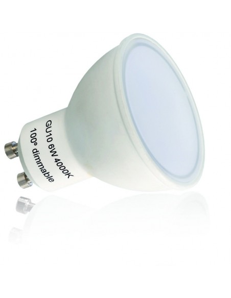 LED GU10 6W  C4000 REGULABLE 58x50mm