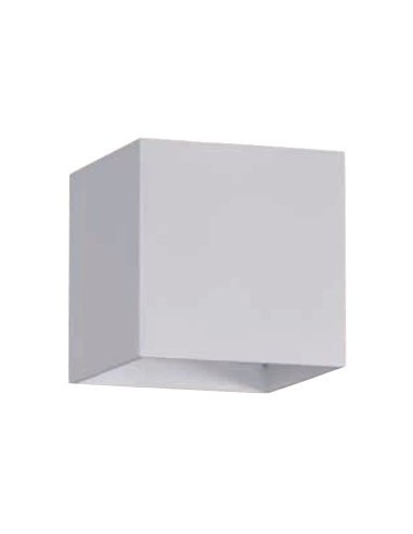 APLIQUE PARED CUBO BLANCO G9 3000K BOMBILLA INCL 