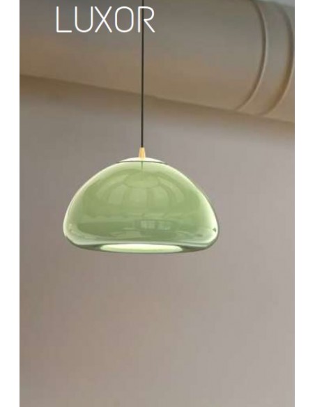 LUXOR/V COLGANTE VERDE SALVIA