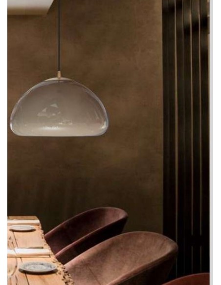 LUXOR/T COLGANTE GRIS PARDO