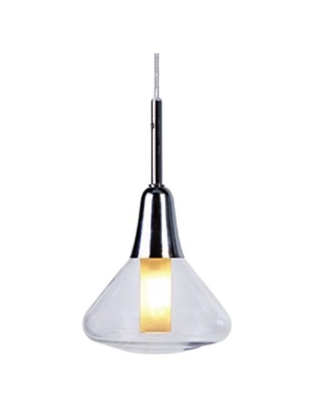 TRENTO TULIPA 1 G9 CRISTAL TRANSPARENTE 12cmx8 5cm