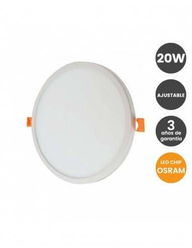 DOWNLIGHT AJUSTABLE 20W, 3000º OSRAM DOWNLIGHT AJUSTABLE 20W, 3000º OSRAM