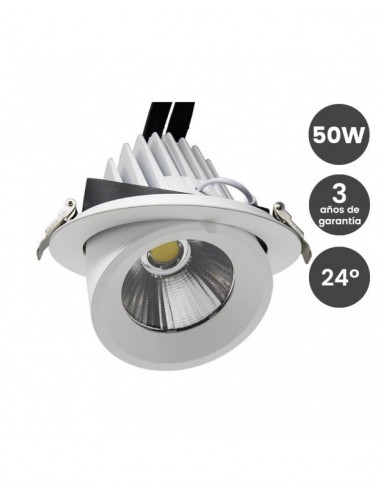 FOCO EMP. BLANCO ORIENTABLE 50W 6000W...