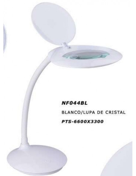 FLEXO LUPA 7W BLANCO 5000º AUMENTO SD