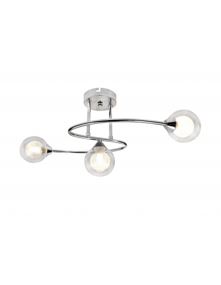 PLAFON 3 LUCES G9 CROMO...