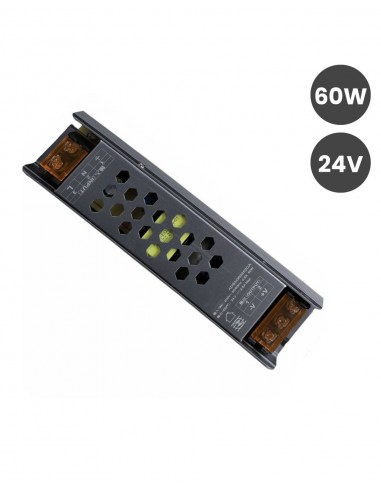 FUENTE ALIMENTACION 24V 60W IP20 SLIM
