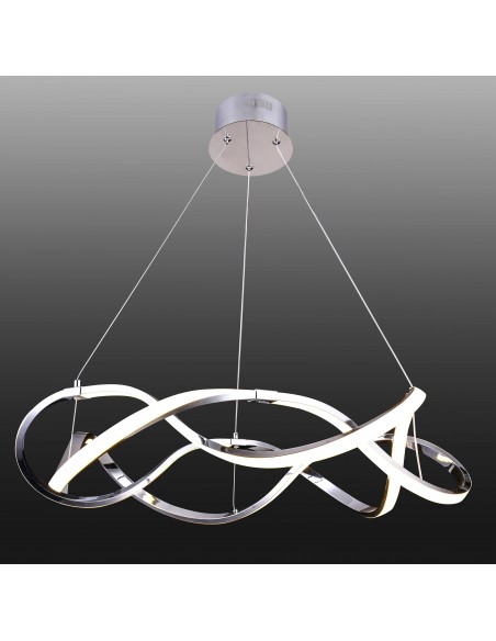 LAMPARA CIRCULAR 68W CROMO... 2