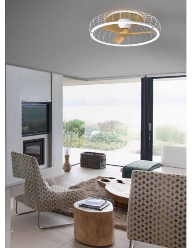 NATURE PLAFON VENTILADOR 30W NEGRO... NATURE PLAFON VENTILADOR 30W NEGRO...