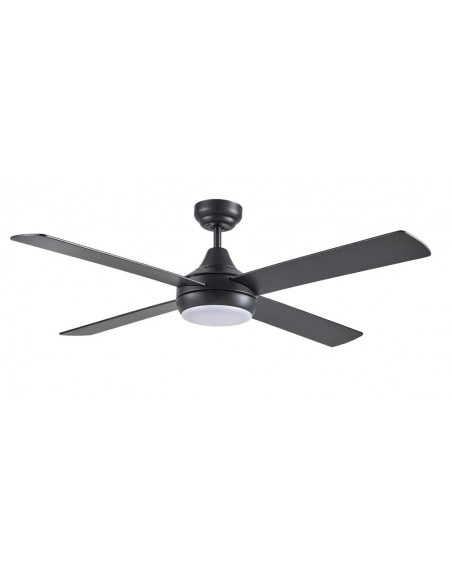 LINK DC VENTILADOR 132CM CON LUZ NEGRO CON MANDO