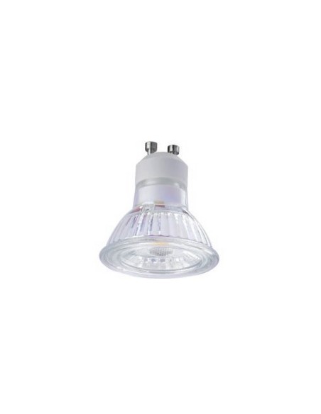 LED GU10 5 5W TRANSPARENTE 2700ºK  600lm 36º