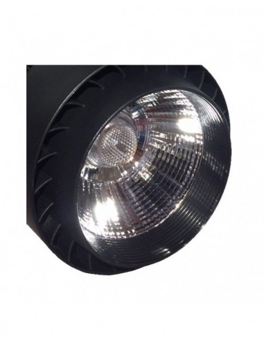 FOCOS DECARRIL MONOFASICO 30W NEGRO